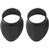 Kikumi 2 Pz Oculari Telescopio In Gomma 27mm Diametro Interno Pieghevole Oculare Copertura per Microscopio Oculare Strumento Telescopio