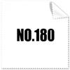 DIYthinker 5Pcs regalo fortunato No.180 Numero Nome Occhiali Panno panno di pulizia dello schermo del telefono Cleaner
