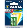 Varta Batteria ricaricabile AA (2500 mAh, 1,2 V, confezione da 2)