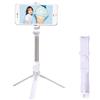 SCRUBY Treppiede wireless Bluetooth Selfie Stick con telecomando per Android Mobile Monopiede Selfie Stick Otturatore (Xt10WhiteNoblueteeth)