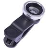 NOLITOY Lente per Smartphone Grandangolare Macro Fisheye Obiettivo per Telefono Cellulare con Clip Lente Vetro per Fotocamera