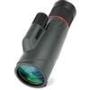 ZXIANGZ Monocolo Portatile Piccolo e Potente 10X42 con Adattatore per Smartphone, Visione ad Alta Potenza per Adulti, per Birdwatching, Fauna Selvatica, concerti, Giochi Sportivi