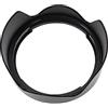 vhbw paraluce sostituisce Canon EW-78F per obiettivi da 93mm - nero opaco, plastica, tulipano