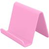 Generic Supporto per cellulare - Supporto per telefono da scrivania leggero da 4,5 cm, regolabile, design umanizzato, stabile, base antiscivolo per guardare TV, videochiamate, leggere