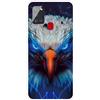 MUTOUREN Cover per Samsung Galaxy A21S Custodia in Silicone TPU Trasparenti Ultra Sottile Antigraffio Antiurto Protettivo Case con Pellicola Proteggi Schermo, Aquila