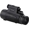 Generic Binocolo ad alta potenza, telescopio monoculare 12x42, monoculare portatile compatto ad alta potenza HD con lente prisma BAK4 con adattatore smartphone e treppiede birdwatching teatrale Con
