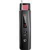 Camnoon Rilevatore di telecamere wireless portatile Rilevatore RF Tracker GPS Regolazione della sensibilità a 6 livelli Batteria integrata Rilevatore di telecamere a infrarossi per ufficio Hotel