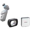 TEHAOUU Obiettivo magnetico compatibile con DJI OSMO Pocket 3 Obiettivo grandangolare/obiettivo macro Creator Combo Accessori Attacco magnetico Vetro ottico multistrato (obiettivo grandangolare)