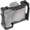 XDSXHYXJZ Compatibile con Sony A9/A7RIII/A7III/A7M3 - Gabbia for fotocamera in lega di alluminio con attacco a slitta fredda for luce LED