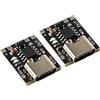 JacobsParts Scheda caricabatterie USB tipo C da 3,7 V, modulo di ricarica da 4,2 V con circuito di protezione e indicatori di carica a LED, ingresso USB-C da 5 V (confezione da 2)