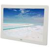 Generic Cornice per Foto Digitale Intelligente, Display IPS HD Cornice per Foto Digitale da 8 Pollici USB per Video (Spina europea)