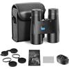 GJJDP Telescopi per adultiBinocolo con messa a fuoco automatica 10x 42 mm Lens View Binocolo portatile regolabile per il gioco della palla e l'osservazione degli animali