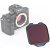 Kase Clip-in ND16 (4 stop) Filtro ND CMOS a densità neutra per fotocamere mirrorless Sony Full-Frame A7/A7 II/A7 III/A7R/A7R II/A7R III/A7R IV/A7S/A7S II/A7S III/A9/A9 II/FX3