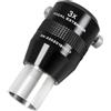Generic Telescopio Lente estensore in metallo con lente Barlow Power apocromatica e acromatica 3X da 1,25 pollici