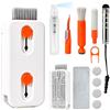 Alatinlamp Kit per la pulizia della tastiera del computer portatile, kit di pulizia della tastiera con spazzola retrattile per tastiera e penna di pulizia multifunzione per MacBook, iPad, iPhone, tablet, PC,