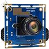 BAPPRJJ 1080p Full Hd MJPEG 30fps/60fps/120fps CMOS ad alta velocità OV2710 Grandangolo CCTV Sicurezza UVC OTG OEM Webcam Modulo telecamera USB(8mm,1m cable)