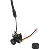 Remingtape Mini telecamera FPV AIO 5.8G 25MW 40 Canali 800TVL Trasmettitore LST-S2+ Fotocamera FPV con parti OSD per drone da RC