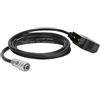 PODSJD Cavo di Alimentazione D - tap a 4K 2 Pin 100cm per - Compatibile con Batterie V e, Prolunga Uso Videocamera Professionale