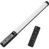 Namolit Lampada a luce di riempimento per la fotografia con tubo video LED a mano 3200K-5500K Batteria incorporata regolabile con telecomando per Vlog Live Streaming Fotografia Ritratto del prodotto