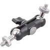 Obotsnoi 1. 360Swivel Head Bracket 1/4 di pollice doppia vite in lega di alluminio supporto per fotocamera telefono bici monitor stand in lega di alluminio manopola nera