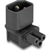 DeLOCK Adattatore di alimentazione IEC 60320 - C14 a C5, maschio/femmina