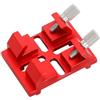FPHADO Telescopio Finder Base Piastra a coda di rondine Base Telescopio Astronomico Accessorio Morsetto a coda di rondine Adattatore per fotocamera Rosso