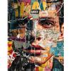 Yunlus Puzzle per adulti 1000 pezzi Impossibile Difficile Difficile Puzzle impegnativo per adulti adolescenti Frammenti di un viso freddo Puzzle 1000 pezzi 71,1 x 50,8 cm