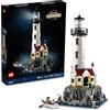 LEGO Idee Lego 21335 Il faro motorizzato, modello da costruire, idea regalo, decorazione per la casa, con minifigurine marine, attivit� manuale