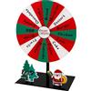 Generico Ruota Natalizia Della fortun | Gioco Dei TurnTable 16 | Game Di Tabella Roulette Interattiva | Acrilrad 25 Cm Multilorato E Estinto Per Festa Di Natale, Scuola, Fiera, Giochi Di Apprendimento E