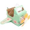 Yulokdwi Costume Aereo Di Cartone - Monta L'Aereo Giocattolo | Costume Gioco Di Ruolo Per Bambini Scuola Materna Casa Interazione Genitore Figlio Maschio Femmina
