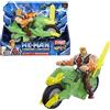 Masters of the Universe He-Man and The Action Figure + Vehicle Based on Animated Series, Articulated Battle Characters, Gift for 4 Years and Older