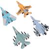 Pilipane Modello da combattimento Lifelese squisito Jet Modello interattivo Fun Fun Airplane Aereo Metal Airplane Statue per bambini piccoli