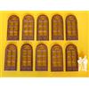 Krea Modellismo Porte per Stazione Stile Italiano per modellismo HO-1/87 pz.10 - Krea