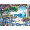 TangComplete Puzzle da 1000 pezzi per adulti e bambini, gioco impossibile, puzzle, puzzle intelligente, puzzle colorato, puzzle con motivo Summer Coast
