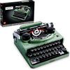 Lego Ideas Typewriter 21327 - Kit di costruzione per adulti, modello di presentazione retrò da collezione, per il tempo libero, idea regalo unica