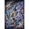 ASDFGHJKLZA Puzzle Zodiaco Gemelli 1000 Pezzi, Gioco indoor giorno pioggia