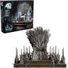 4D Build, Game of Thrones - Kit Modello 3D di Trono di Spade, Oggetti da Collezione e Decorazione da scrivania, Puzzle per Adulti per Fan del Libro Fantasy, Puzzle 3D per Adulti e Adolescenti, 219
