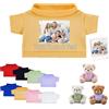 FAHOXUMR Vestiti Personalizzati per Oorsacchiotti con Nome del Foto, Abbigliamento Personalizzato Animali Peluche Adatto a Orsi di Peluche di 20-40 cm, Abbigliamento Personalizzato per Bambole