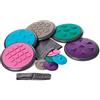 Gonge- Tactile Discs (Dischi tattili - Set 2, Colore Assortiti, 4.3 - 10.6, 2118