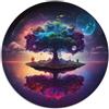 WGLINGX Puzzle Baum des Lebens, 1000 Teile, Karton, Puzzle, Kunstwerk, Dekor, Intelligenzspielzeug für Familien-Indoor-Spiele, 1000 Teile (67,5x67,5cm)