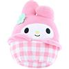 Squishmallows Squishmallow S Rare Gingham Pink My Melody The Ice Cream della linea Hello Kitty 25,4 cm
