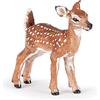 PAPO - Statuina Cerbiatto Realistica - 3 Anni + - Collezione Vita Selvaggia - Gioco Educativo Giovani Animali della Foresta - Idea Regalo Giocattolo Bambina Bambino