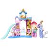 Mattel Disney Princess Pet Castle Playset & Cenerentola Fashion Doll con 7 aree gioco, 2 amici animali, mobili e 17 accessori, Pet Palace