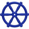 KKPLZZ Giocattolo Ruota della Nave Pirata, Volante in Plastica per Parco Giochi per Casetta da Gioco All'aperto, con Design Realistico per Altalena da Gioco nel Cortile della Casa (Blu)