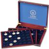 LEUCHTTURM1917 Leuchtturm 313626 Presentation Case VOLTERRA Trio de Luxe, for 80 2€ Coins German Federal States in Capsules