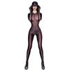 Kreeqe Costume da gioco di ruolo in lycra spandex, sensazionale, trasparente, adatto per vacanze, Halloween e Natale (nero, taglia M)