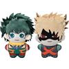 Zhongkaihua MHA Todoroki Shouto Peluche Pendente Figura 10CM, Peluche Cuscino Anime in Cotone PP Morbido, Peluche peloso per Auto, Borsa, Casa, Decorazione per i Fan