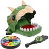 Toyvian Gioco Denti per Ragazzo Ragazza Dinosauro Stringe Le Dita, Giocattolo in Plastica Trigger Casuale, per Feste