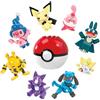 Mega Brands MEGA Pokémon action figure giocattoli da costruzione, Set Allenatore da 8 con 189 pezzi, Togepi Pichu Happiny Munchlax Riolu Toxel Elekid e Mime Jr, regalo per bambini, HKT24
