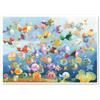 AKENA Puzzle TUTTI INSIEME by goccioline. 1080 pezzi 48.5 x 68.5 cm ca. Puzzle con PESCI.